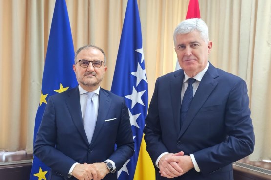 Predsjedavajući Doma naroda PSBiH dr. Dragan Čović susreo se s posebnim predstavnikom i ambasadorom EU u BiH